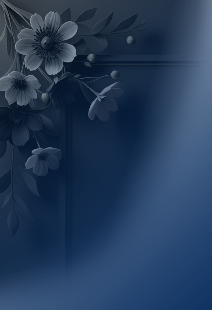 Flor superior izquierda